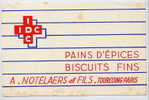 Buvard Pain D'epices IDC - Nothelaers Et Fils Tourcoing - Pan De Especias