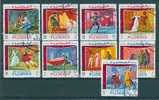 Fujeira 1969, Michel No. : 311-319 A  AIRMAIL, - Cancelled - MNH - *** - - Fudschaira