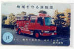 Télécarte JAPON Pompiers Feuerwehr Fire Brigade JAPAN  (13) Brandweer Brigada De Fuego Vigili Del Fuoco - Feuerwehr