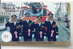 Télécarte JAPON Pompiers Feuerwehr Fire Brigade JAPAN  (174) Brandweer Brigada De Fuego Vigili Del Fuoco - Firemen