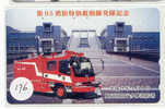 Télécarte JAPON Pompiers Feuerwehr Fire Brigade JAPAN  (176) Brandweer Brigada De Fuego Vigili Del Fuoco - Feuerwehr