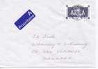 Sweden Cover Sent To Denmark 17-3-1992 Perfect Sun Cancel - Covers & Documents