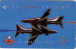 # JERSEY JER150 Red Arrows - Synchro Cross 2 Gpt 09.96 25000ex -avion,plane- Tres Bon Etat - [ 7] Jersey And Guernsey