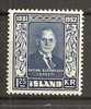 Iceland1952:Michel281mnh* * - Other & Unclassified