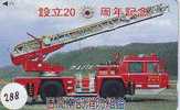 TELEFONKARTE FEUERWEHR JAPAN (288) Pompiers Fire Brigade JAPAN * Brandweer Brigada De Fuego Vigili Del Fuoco - Brandweer