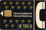 SCHEDE TELEFONICHE -  PHONECARD - TELECARTE - TELETARJETA TELEFONICA  1000 PTA - Basisuitgaven