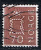 #4459 - Norvege Yvert 524A Obl - Usati