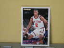 NEW YOCK KNICKS - F - 94/95 -  MONTY WILLIAMS  - BASKET - N.B.A  - 2 Scannes - 1990-1999