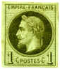 Mi.N°+ Y&T N° 7 (*) Colonies Generales 1871,Kaiser Napoleon III Mit Lorbeerkranz Type Laure In Type II - Napoléon III.