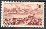 Saar 1951 Mi. 285  30 Fr St. Arnual Fabriken Von Halberg €22,- MH - Ungebraucht