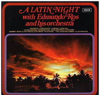 * LP *  A LATIN NIGHT WITH EDMUNDO ROS & HIS ORCHESTRA (Holland 1971 Ex-!!!) - Instrumentaal