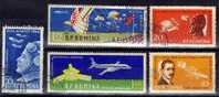 Rumania . Num 111-2 Y 115-117 Aereos, Cat Yvert - Usati