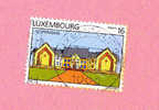 Timbre Oblitéré Used Stamp Selo Carimbado HESPERANGE 16LUF LUXEMBOURG Postes - Gebraucht