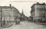 CPA -33 -SAINT-MEDARD-DE-GUIZIERES - La Grande Rue Et Le Clocher - 237 - Autres & Non Classés