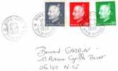 MONACO LETTRE AFFRANCHISSEMENT PRINCE RAINIER III - Postmarks