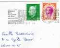 MONACO LETTRE AFFRANCHISSEMENT PRINCE RAINIER III - Postmarks