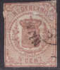PAYS BAS  /  NEDERLAND  /  1869  /  1/2 C  NON DENTELE  /   Y&T N° 13 ?   /  (o)  USED - Gebraucht
