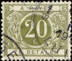 COB N° : TX   6 (o) - Briefmarken