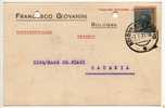 BOLOGNA  07.07.1921 - Card Cartolina - " Ditta  FRANCESCO GIOVANNI "  Firma  RR - Publicity