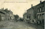 51 - Belle CPA Pargny-sur-Saulx - Vue Du Haut De La Grande Rue (vieille Voiture, Café Restaurant) - Pargny Sur Saulx