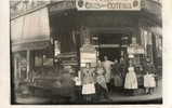 PARIS (XVIII) Carte Photo Devanture Commerce De Vin Fayolle Rue De Clignancourt - District 18