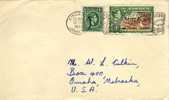 1710. Carta KINGSTON (Jamaica) 1953 - Giamaica (...-1961)