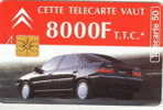 # France 516B F537B CITROEN XANTIA 50u Gem 12.94  -car,voiture- Tres Bon Etat - 1994