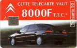 # France 516A F537A CITROEN XANTIA 50u So5 12.94  -car,voiture- Tres Bon Etat - 1994