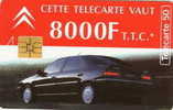 # France 516 F537 CITROEN XANTIA 50u So3 12.94 -car,voiture- Tres Bon Etat - 1994