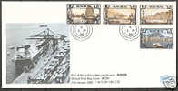 1982 HONG KONG 1982 Port Of Hong Kong Past & Present FDC(with Little Yellow Point) - FDC