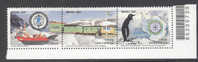 2007 BRAZIL Intl. Polar Year 3v - Pingouins & Manchots