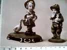 STATUA IN PORCELLANA  COPPIA Foto Crimella Milano S1950 CD6347 - Objets D'art