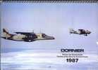 Calendriers 1987 DORNIER - Grossformat : 1981-90