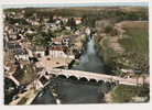 La Trimouille (86) : Vue Aérienne Sur Le Pont, Le Moulin  En 1963 (animée). - La Trimouille