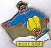 Hiver 92, Le Skieur (ski) - Sports D'hiver