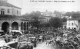 Reproduction Photo ( 11 X 18 ) D'une Carte Postale De Aire Sur Adour - Place Du Commerce Et Le Mas - Aire