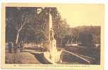34 // BEDARIEUX - La Promenade Et Le Monument Des Combattants, 1870 1871 - Bedarieux