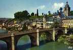 CPM Vallée Du Lot (Aveyron 12) Saint-GENIEZ D'OLT/  Pont Et Vieilles Maisons / Cap Theojac  120015 - Other & Unclassified