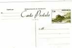 MONACO ENTIER POSTAL N° 35 PALAIS PRINCIER - Postal Stationery