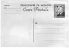 MONACO ENTIER POSTAL N° 37 RAINIER III ET ALBERT II PRINCES DE MONACO - Postal Stationery