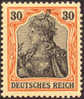 Germany #86a Mint Hinged 30pf Orange/Black On Creme From 1905 - Nuevos