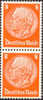 Germany #404b Mint Never Hinged Pair 8pf Hindenbirg, One With Open D - Unused Stamps