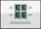 Germany B104 Mint Never Hinged Souvenir Sheet From 1937 - Blocks & Kleinbögen