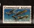 Commercial Aviation - Ford Pullman Monoplane And Laird Swallow Biplane - Scott # 1684 - Oblitérés