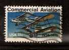 Commercial Aviation - Ford Pullman Monoplane And Laird Swallow Biplane - Scott # 1684 - Used Stamps