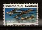 Commercial Aviation - Ford Pullman Monoplane And Laird Swallow Biplane - Scott # 1684 - Used Stamps