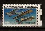 Commercial Aviation - Ford Pullman Monoplane And Laird Swallow Biplane - Scott # 1684 - Usati