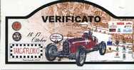 Adesivo Stiker Etiqueta TARGA FLORIO 2004 VERIFICATO - Plaques De Rallye