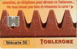 # France 572 F592 TOBLERONE 50u Sc7 09.95 -cinema- Tres Bon Etat - 1995