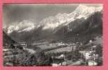 Delcampe - LES HOUCHES (Hte-Savoie) - 453 - Vue Générale Et La Chaine Du Mt-Blanc - Les Houches
